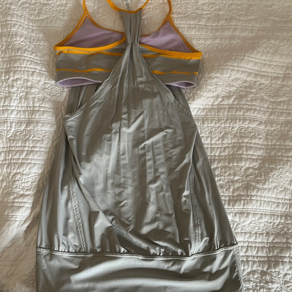 Lululemon Tank with attached bra